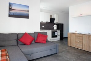 TV - Maier Apartment with Private Terrace and Wi-Fi (Bodman-Ludwigshafen)