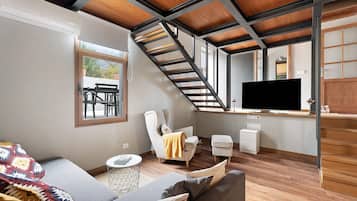 Een televisie en streamingdiensten