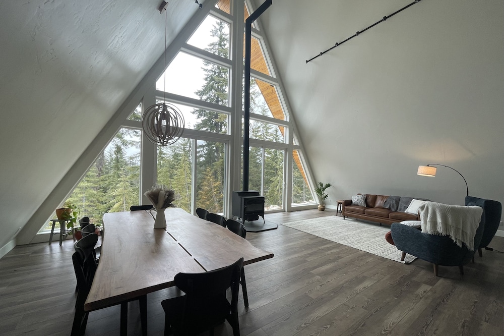 Skyline A-Frame, Refresh, Adventure, By Lake Kachess