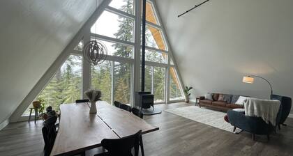Skyline A-Frame, Refresh, Adventure, By Lake Kachess