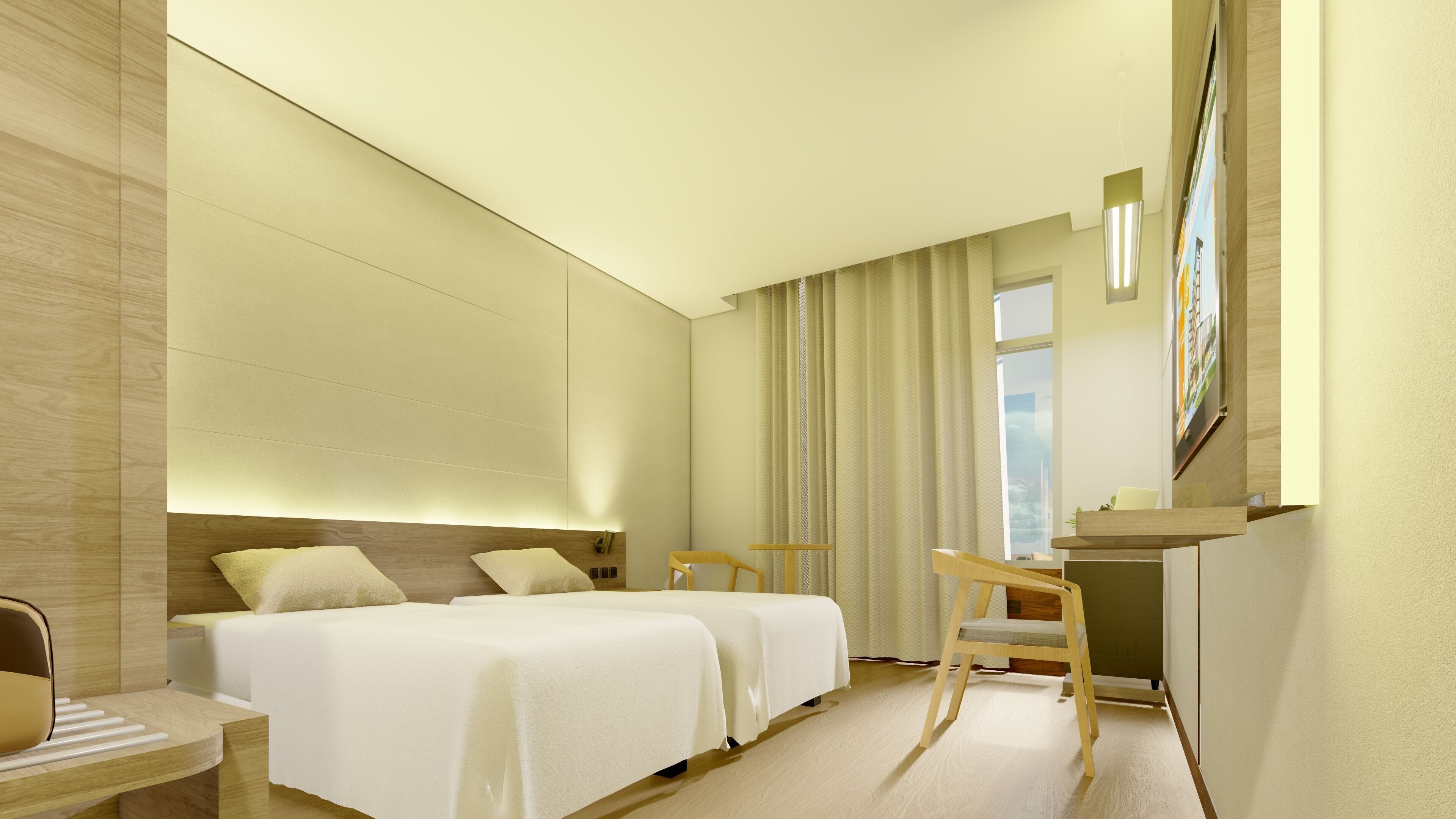 Premium bedding, minibar, in-room safe, desk