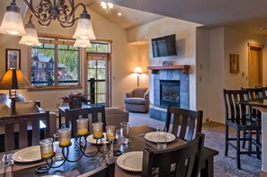Dining - 4th of July week, TWO bedroom, sleeps 8 at Grand Timber Lodge is a luxury resort (Breckenridge)