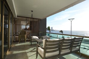 Terrace/patio - Terraza Privilegiada Al Malecon de Mazatlan Frente Al Mar (Mazatlán)