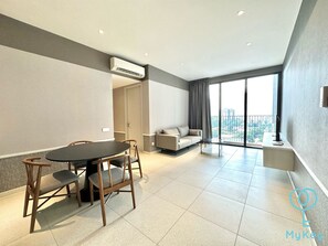 1 bedroom Suites with bathtub | Living area | Smart TV - Millerz Square by Mykey (Kuala Lumpur)