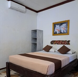 Superior-Doppelzimmer, 1 Schlafzimmer, Klimaanlage, Gartenblick