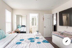 1 bedroom, WiFi, bed sheets