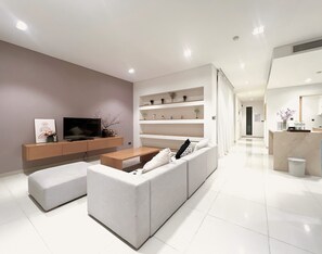 TV connectée, cheminée