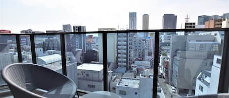 Habitación básica con 2 camas individuales | Vista desde la habitación