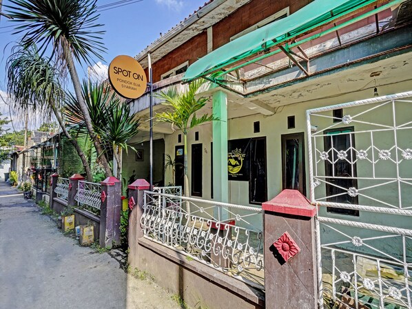 Fassade der Unterkunft