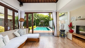 Living area - Perfect 2BR Villa W/ Pool & Garden, Bali Villa 2231 (Canggu)