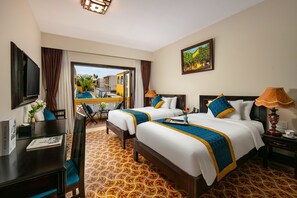 Quarto casal ou duplo executivo (With Pool View and Balcony - Trendy) | Vista do quarto