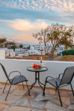 Suite estudio de lujo | Terraza o patio