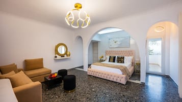 Luxury-Studiosuite | Hochwertige Bettwaren, Tempur-Pedic-Betten, Minibar