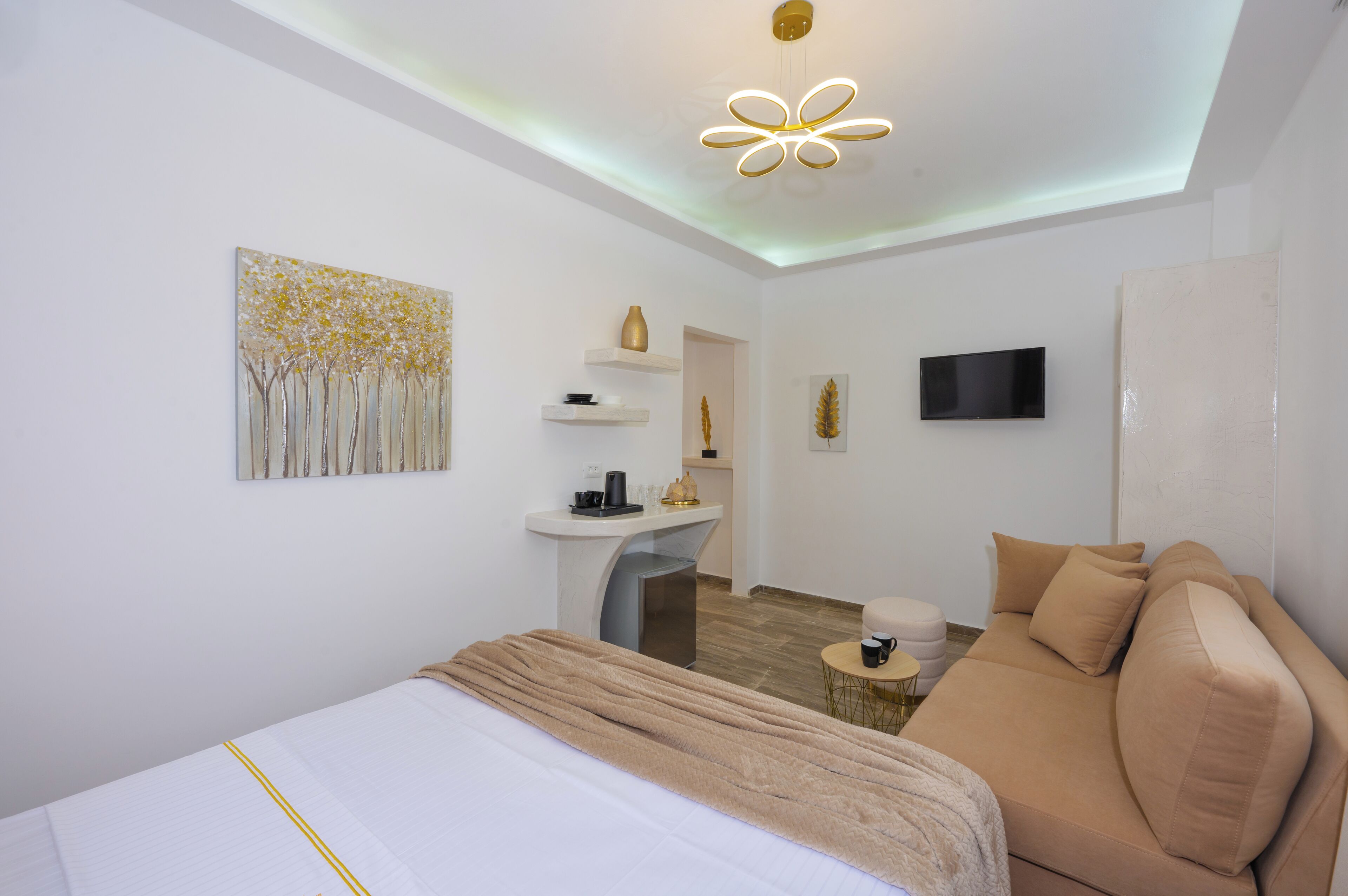 Deluxe-Studiosuite | Hochwertige Bettwaren, Tempur-Pedic-Betten, Minibar