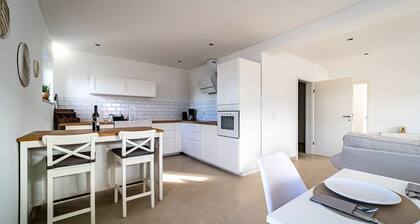 Quiet, ground-floor apartment just outside Quedlinburg, perfect for families