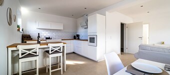 Quiet, ground-floor apartment just outside Quedlinburg, perfect for families