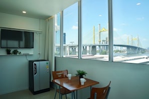 Premier Suite Riverview | View from room - The View Residence (Bangkok)