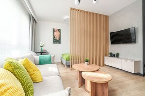 Apartment | 1 bedroom, iron/ironing board, cribs/infant beds, free WiFi - MARGI Aicon Apartment (Szczecin)