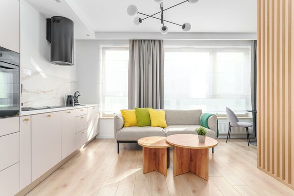 Apartment | 1 bedroom, iron/ironing board, cots/infant beds, free WiFi - MARGI Aicon Apartment (Szczecin)