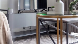 1 chambre, literie hypoallergénique, fer et planche à repasser