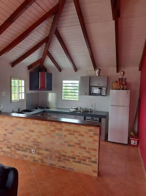 ثلاجة، ميكروويف، فرن، موقد طهي مسطح