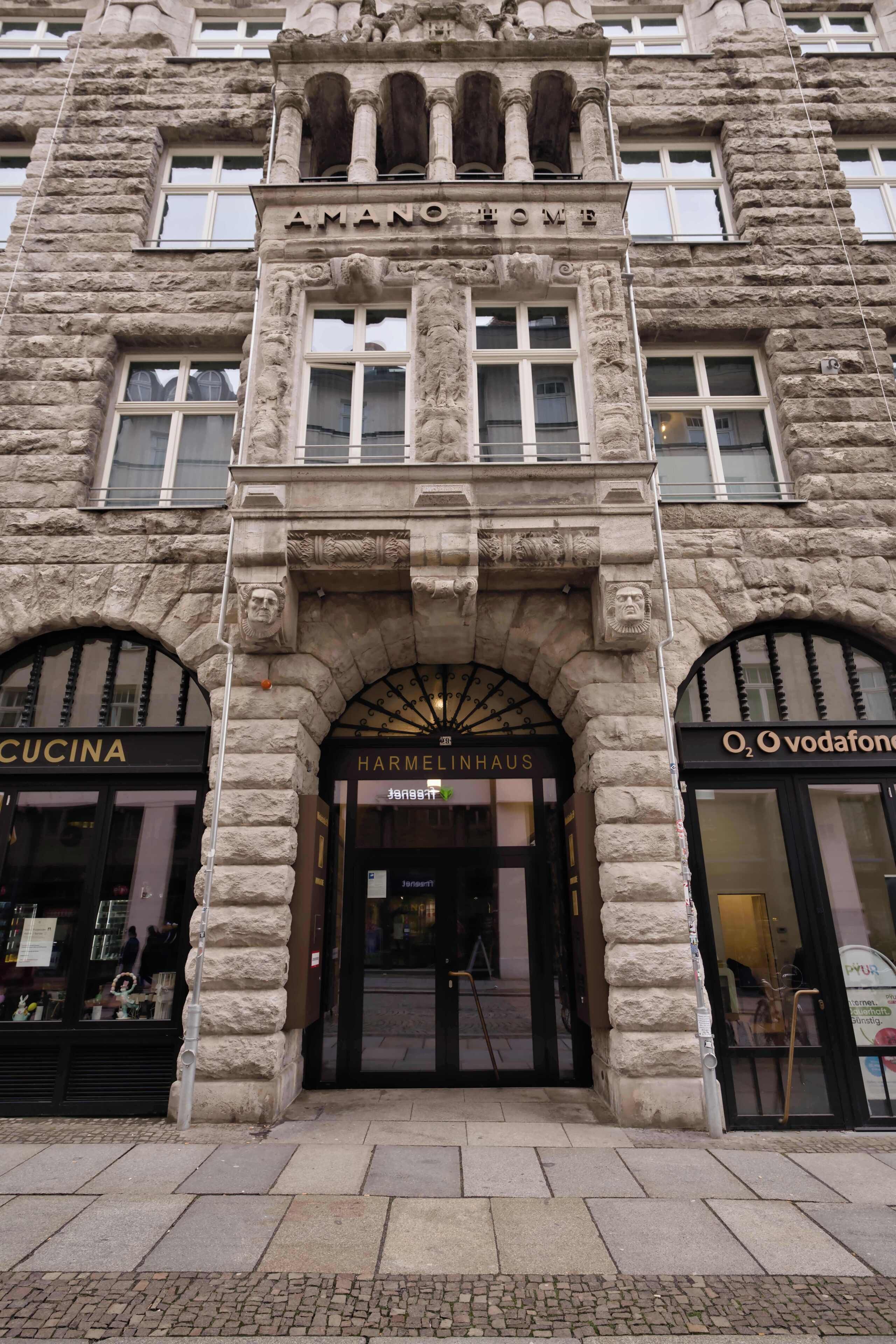 Fassade der Unterkunft