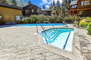 A heated pool - River Run Mountain Townhome (Alpine Meadows)