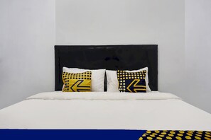 Chambre double | Accès au Wi-Fi (inclus), literie fournie