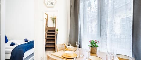 Deluxe-Apartment | 1 Schlafzimmer, Bügeleisen/Bügelbrett, kostenloses WLAN
