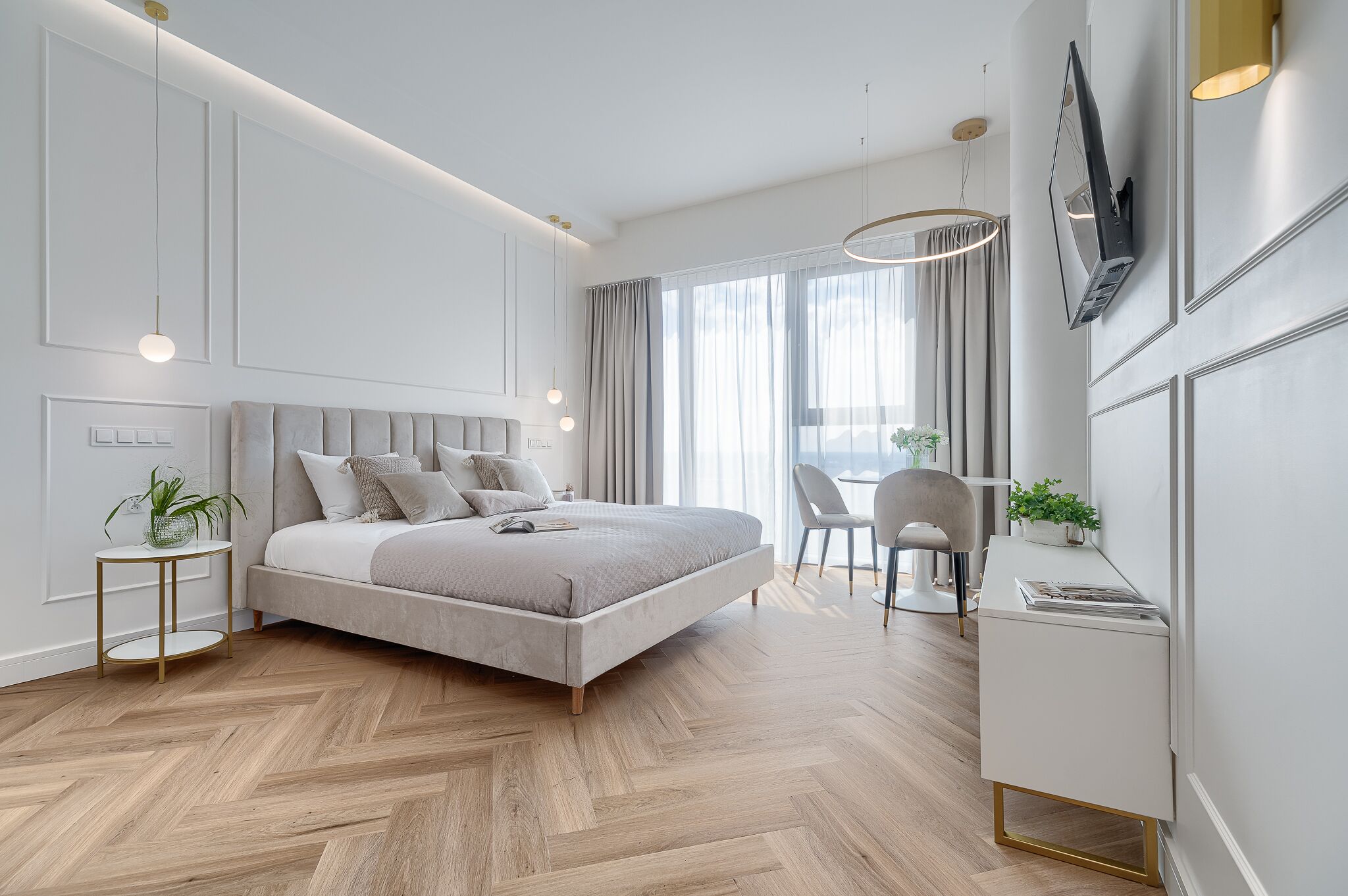 Departamento | Tabla de planchar con plancha, wifi gratis y ropa de cama 