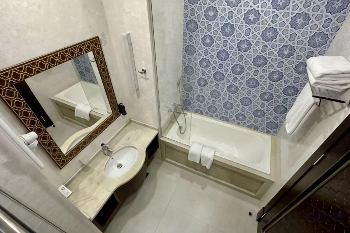 Bathroom | Hair dryer, slippers