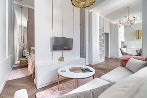 Apartment | 1 bedroom, iron/ironing board, cribs/infant beds, free WiFi - MARGI Aura Apartment (Szczecin)