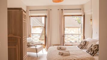 1 dormitorio, wifi, ropa de cama