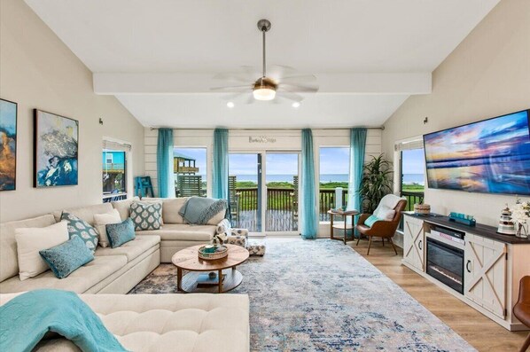 Smart TV, ping pong, books