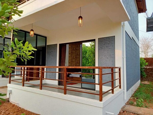 Fachada de la propiedad