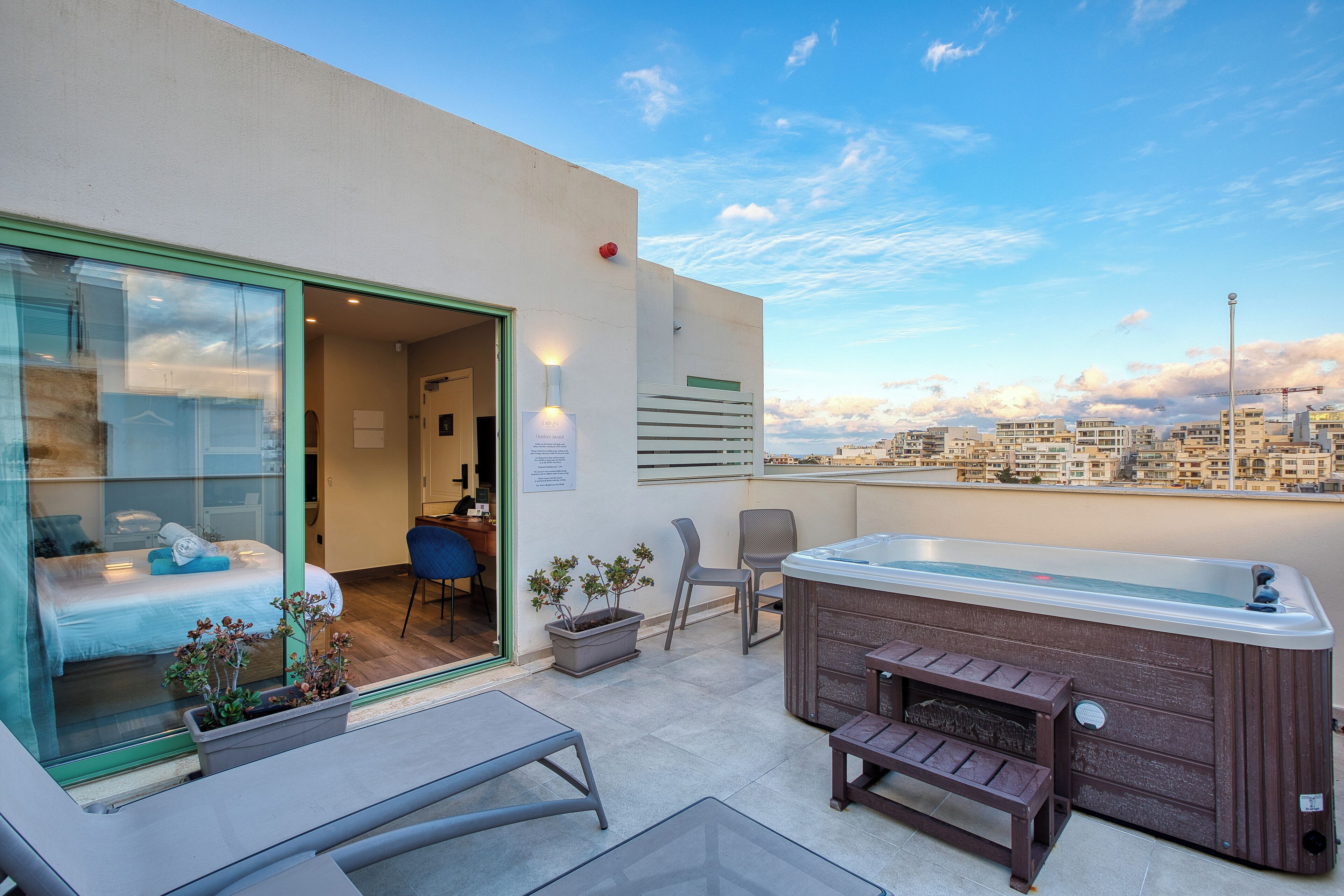 Luxury-Doppelzimmer | Terrasse/Patio