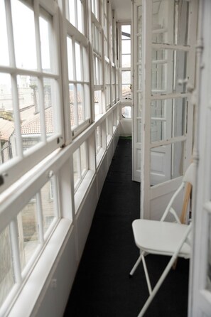 Habitación estándar doble, baño compartido | Terraza o patio