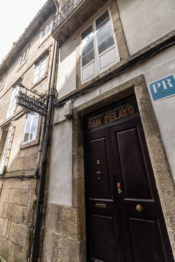 Façade de l’hébergement