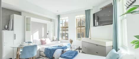 1 Schlafzimmer, Zimmersafe, Schreibtisch, kostenloses WLAN