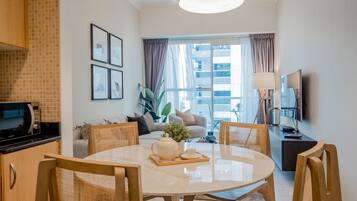 Opções para refeição no quarto