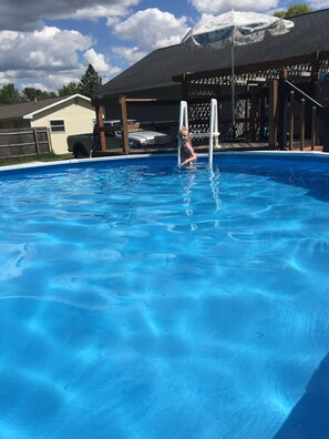 Alberca al aire libre 