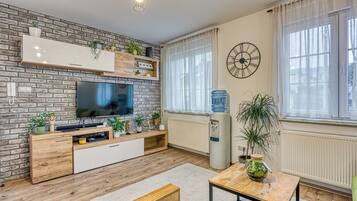 TV, video-game console, stereo
