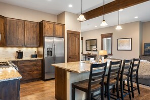 House, 4 Bedrooms | Private kitchen | Fridge, oven, coffee/tea maker, toaster - Mountain Haus 4 Bedroom Home by RedAwning (Fraser)