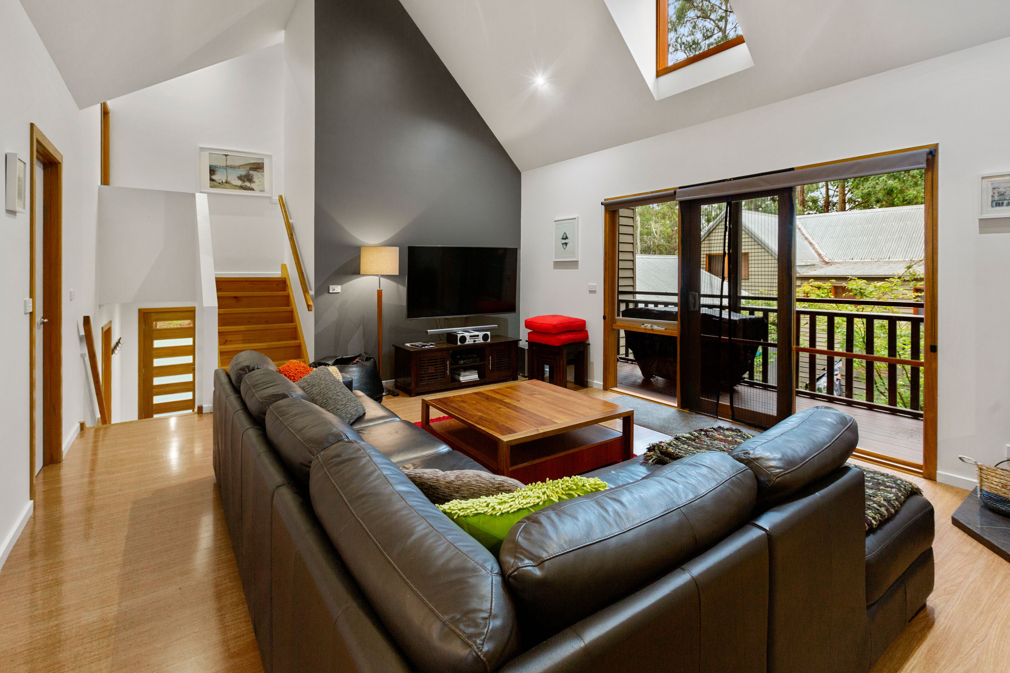 TV, fireplace, DVD player