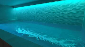 Indoor pool, outdoor pool