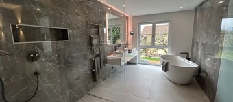 Luxurious holiday home with indoor and outdoor pool and sauna