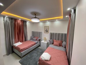 2 bedrooms, WiFi, bed sheets