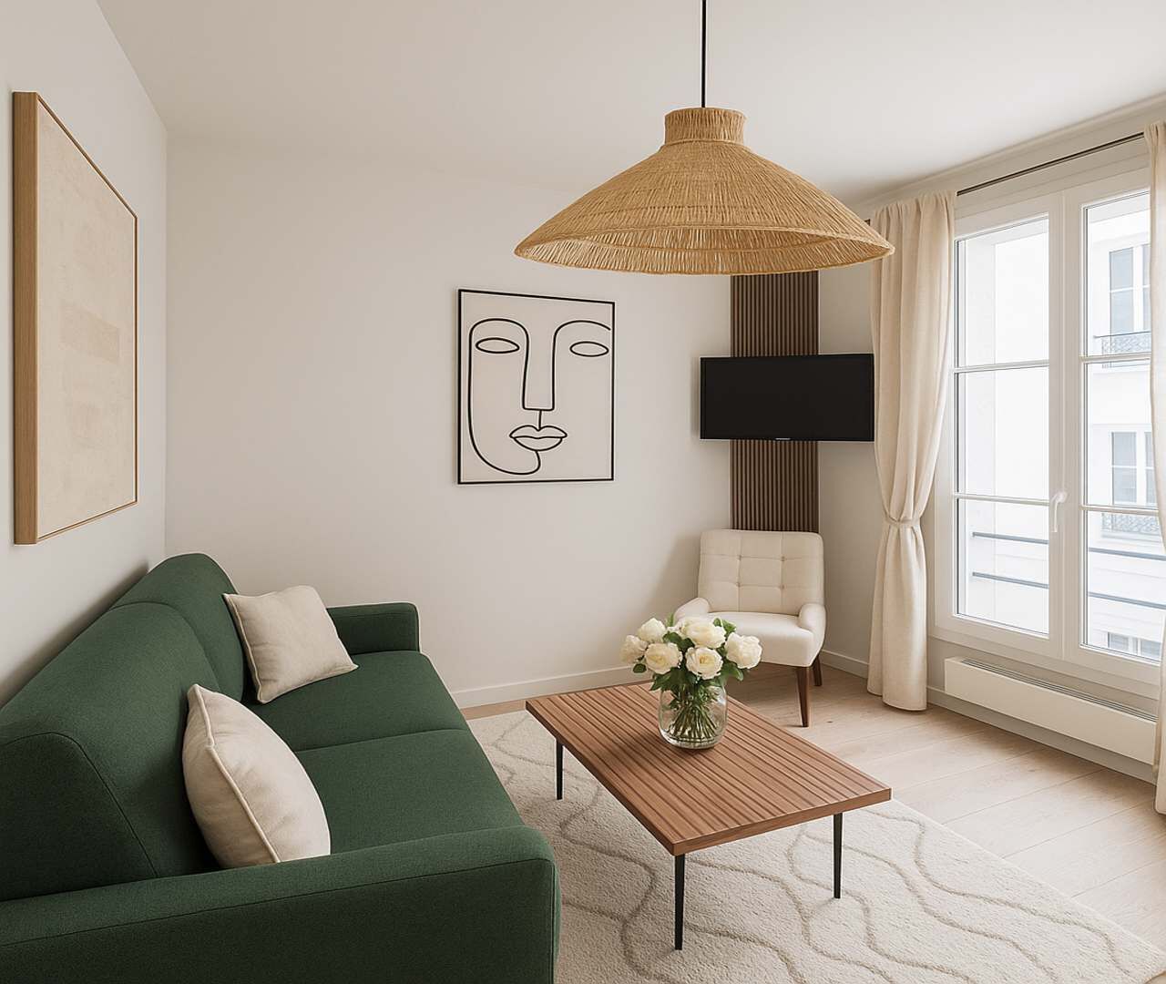 Télévision, espaces bureaux