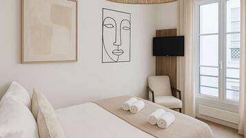 Fer et planche Ă repasser, lit parapluie, Wi-Fi, draps fournis