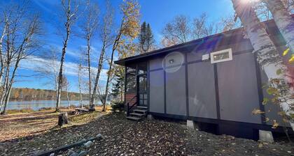 Waterfront mid-century modern